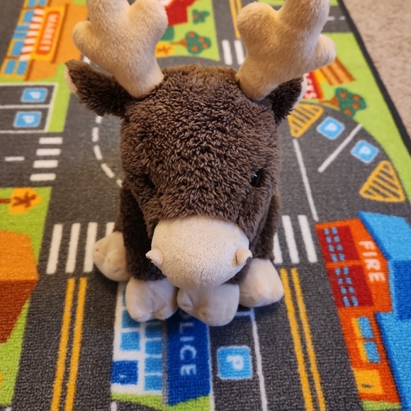 Kohl's Cares Stuffed Moose Plush stuffed animal toy Book Buddy Preschool Kinder - Picture 2 of 5